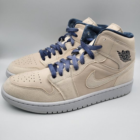NEW Women 11 / Men 9.5 Air Jordan 1 Mid "Sanddrift" Shoes DM9126-104 - Picture 10 of 10